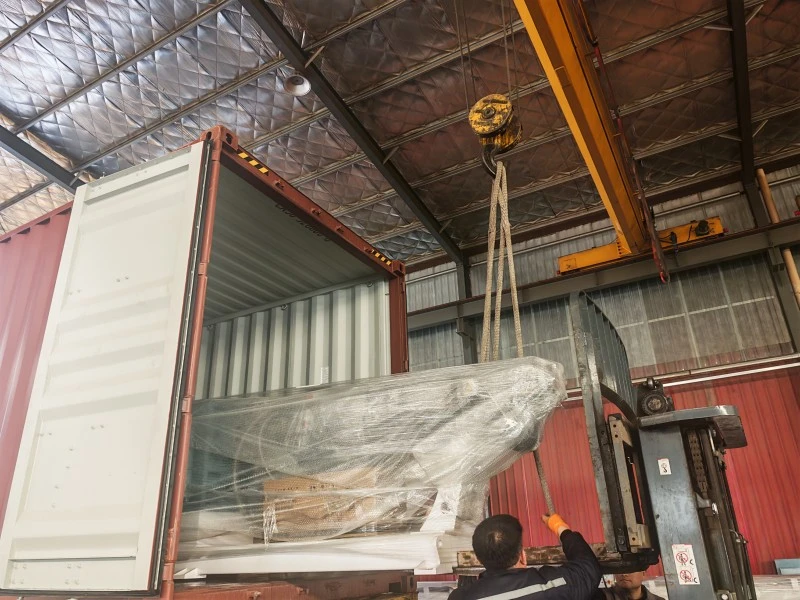 Кораб за производствена линия на PPR тръби до Алжир