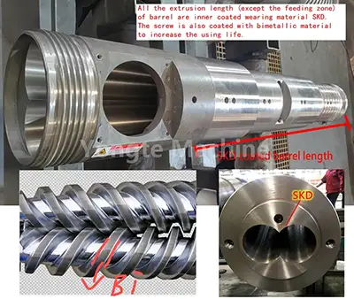 50mm Double Cavity Pvc Pipe Making Machine