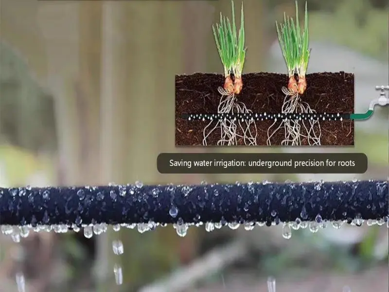 rubber soaker hose for irrigation underground seepage