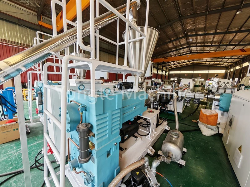 Yongte outdoor WPC profile production line