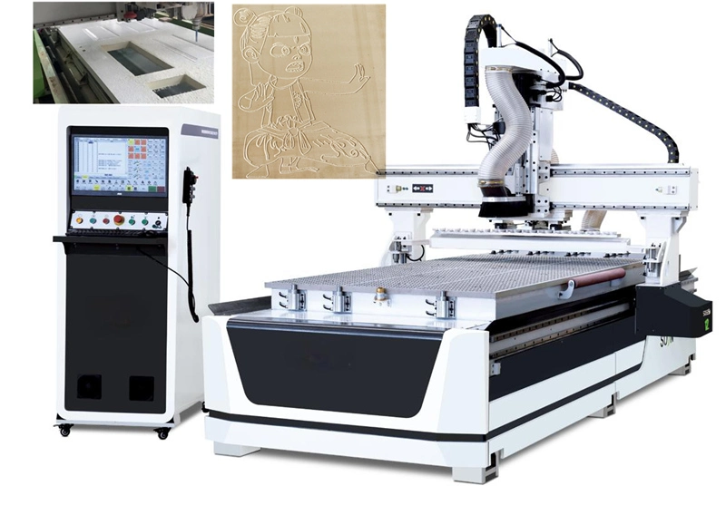 WPC CNC машина за дърворезба на врати
